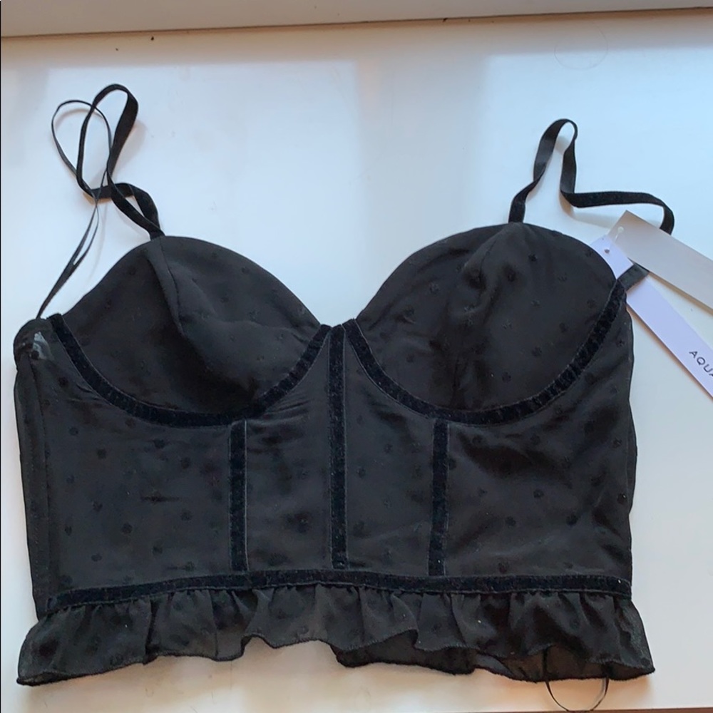 Black Crop Top